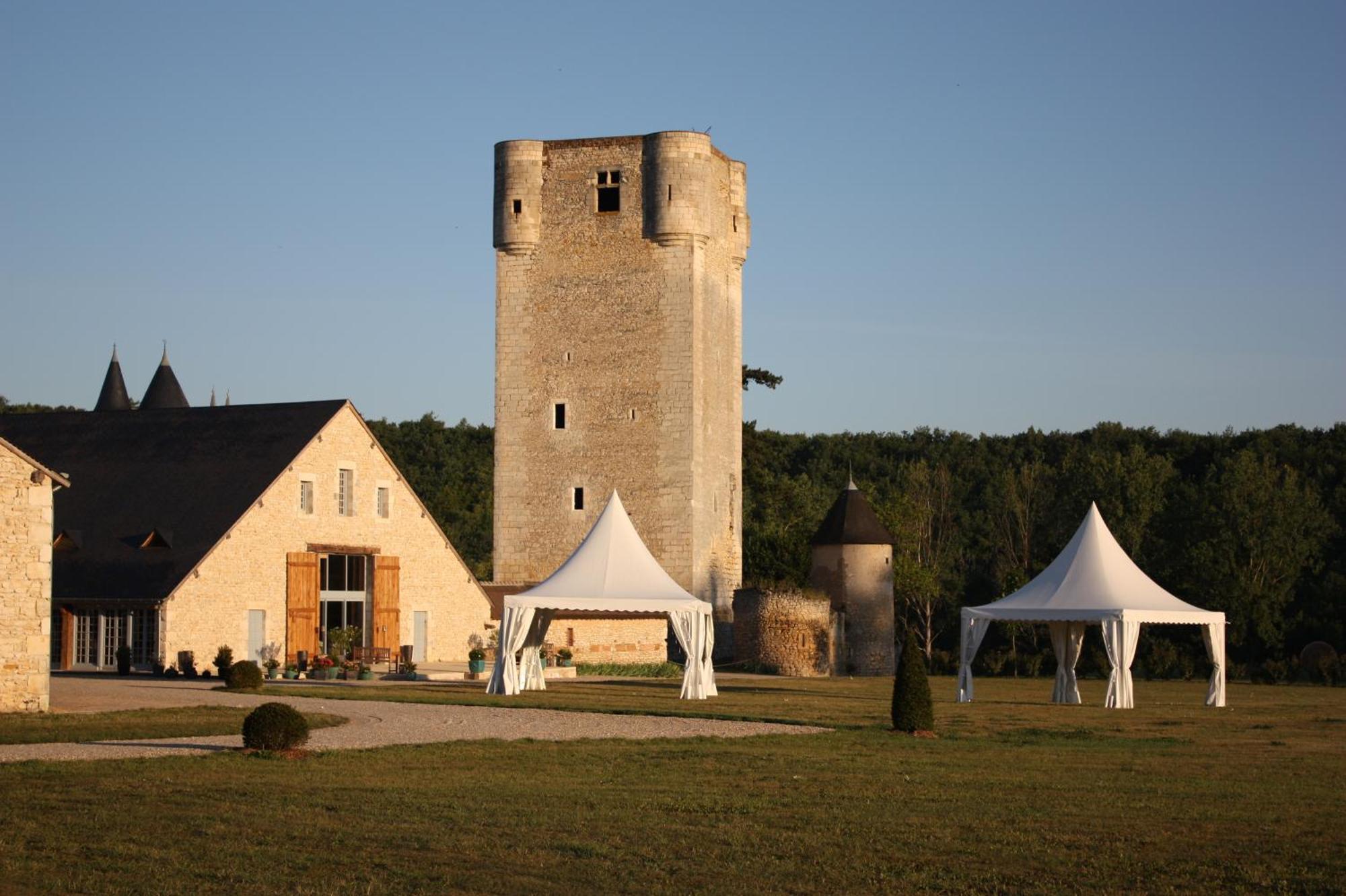 Chateau De Mazieres Tendu Exteriör bild