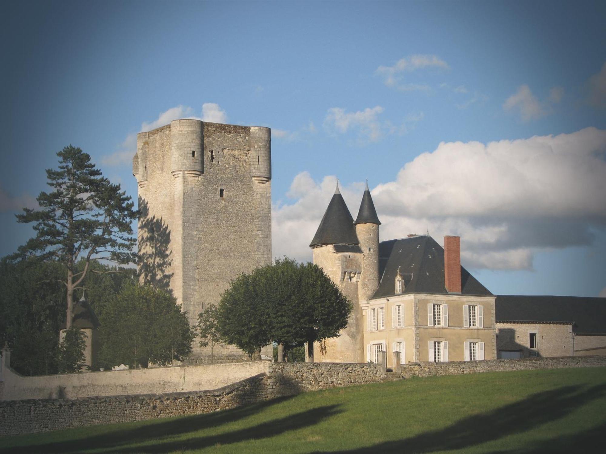 Chateau De Mazieres Tendu Exteriör bild