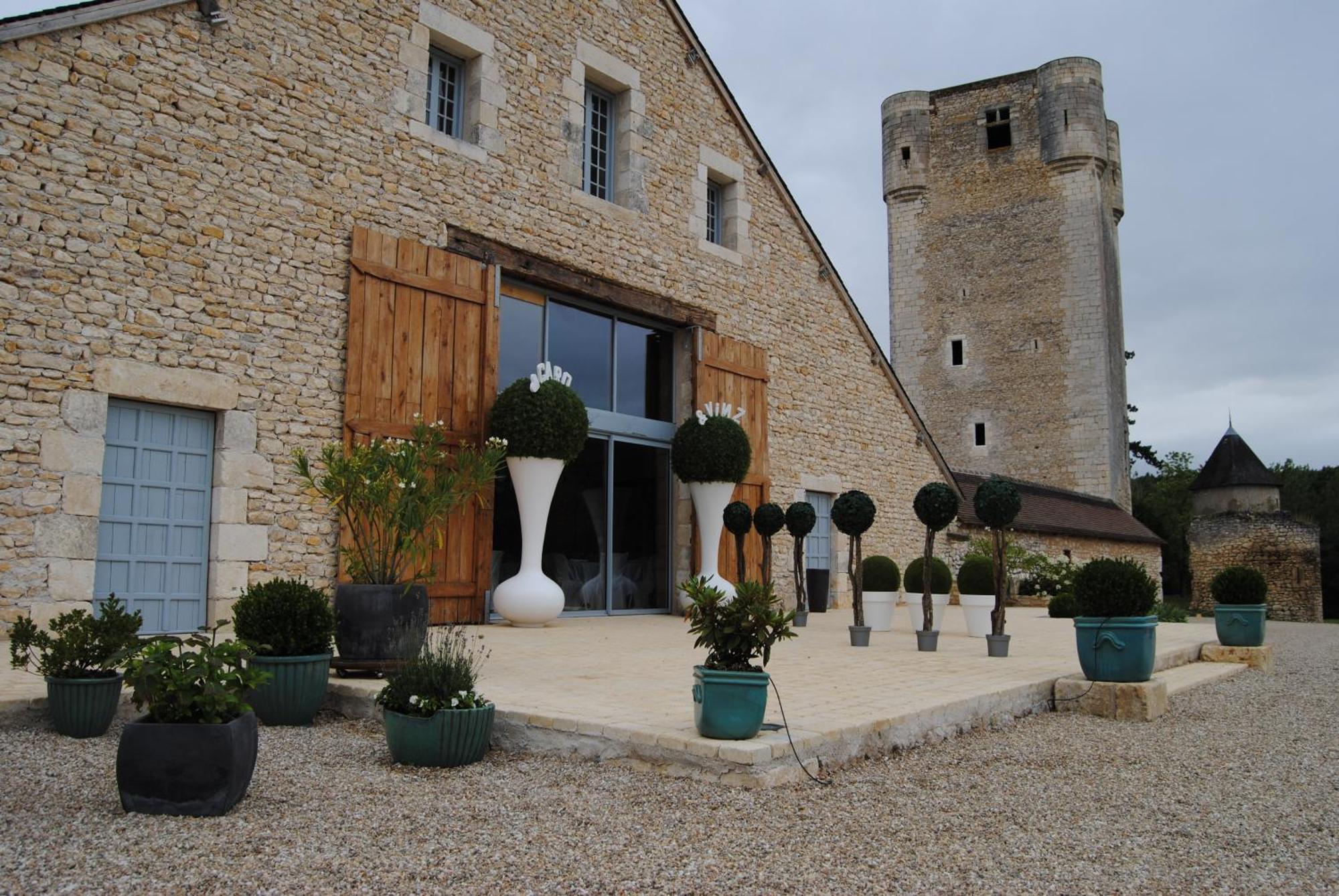 Chateau De Mazieres Tendu Exteriör bild