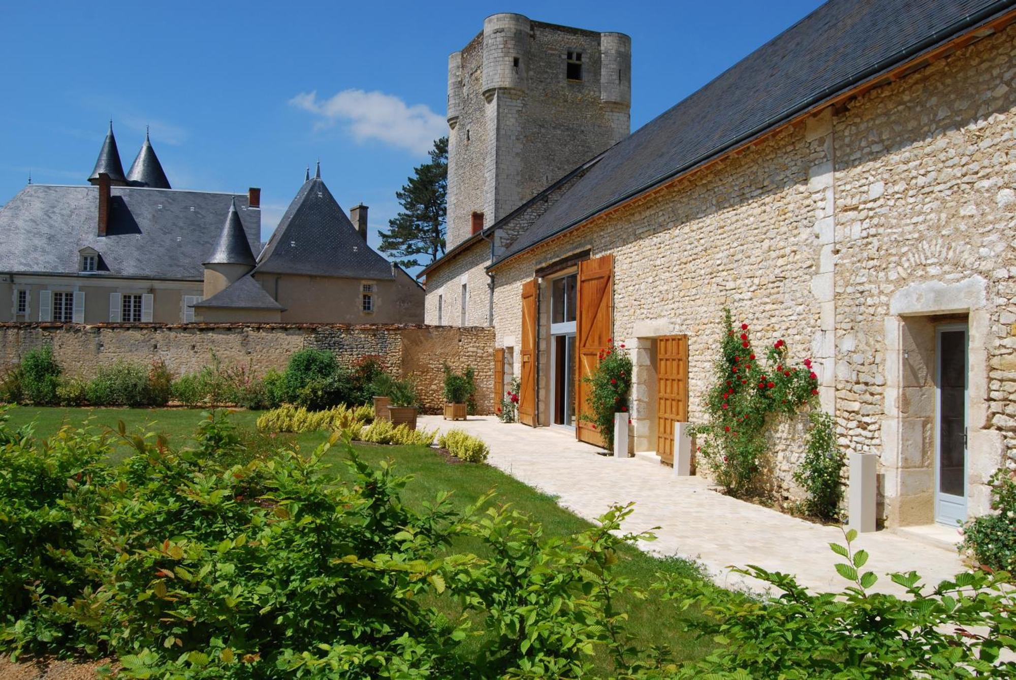 Chateau De Mazieres Tendu Exteriör bild