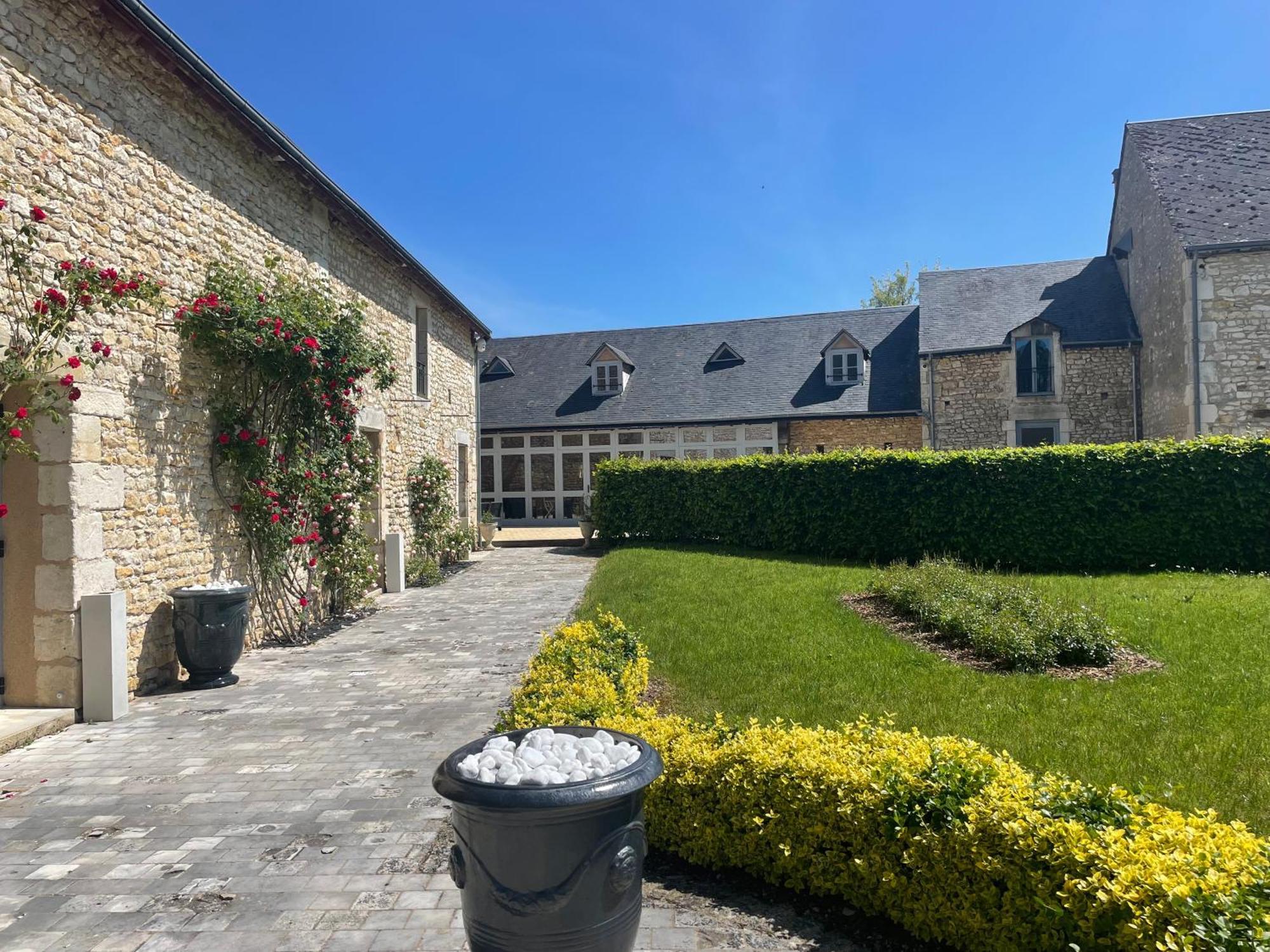 Chateau De Mazieres Tendu Exteriör bild